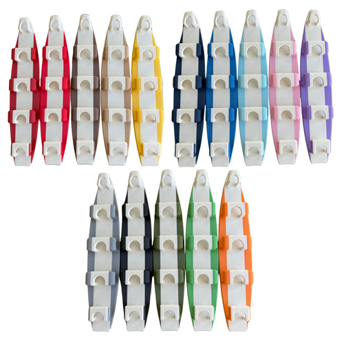 Surfboard Shaped Sunglasses Holder - Surfs Up - Stay Organized - Declutter - Beach Ready - Wall Mount